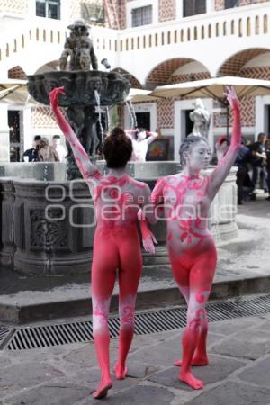 BARRIO DEL ARTISTA. BODY PAINT