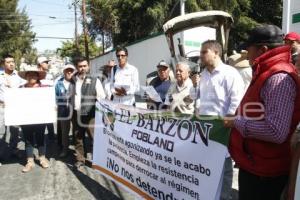 MANIFESTACIÓN BARZÓN POBLANO