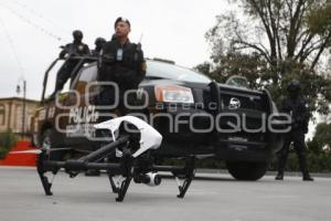 DRONES DE SEGURIDAD PÚBLICA . CHOLULA