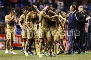 FÚTBOL . CLUB PUEBLA VS PUMAS