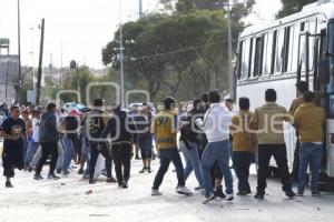 FÚTBOL. MANIFESTACIÓN ANTORCHA CAMPESINA