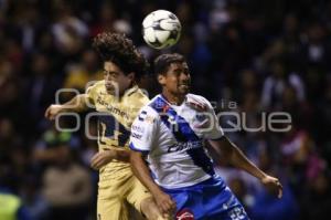 FÚTBOL . CLUB PUEBLA VS PUMAS