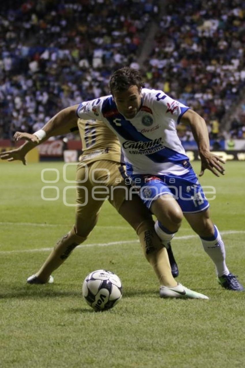 FÚTBOL . CLUB PUEBLA VS PUMAS