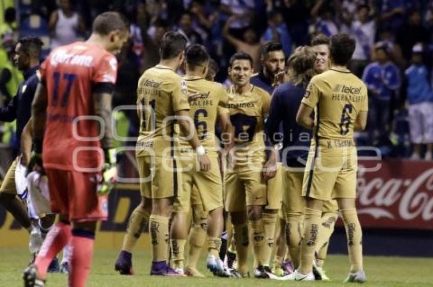 FÚTBOL . CLUB PUEBLA VS PUMAS