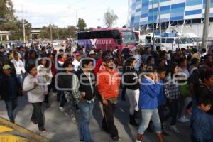 FÚTBOL. MANIFESTACIÓN ANTORCHA CAMPESINA