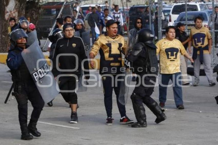 FÚTBOL. MANIFESTACIÓN ANTORCHA CAMPESINA