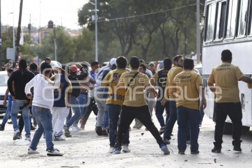 FÚTBOL. MANIFESTACIÓN ANTORCHA CAMPESINA