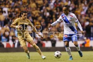 FÚTBOL . CLUB PUEBLA VS PUMAS