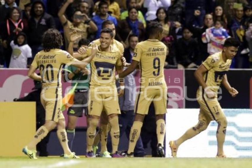 FÚTBOL . CLUB PUEBLA VS PUMAS