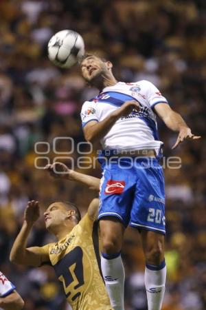 FÚTBOL . CLUB PUEBLA VS PUMAS