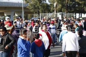 FÚTBOL. MANIFESTACIÓN ANTORCHA CAMPESINA