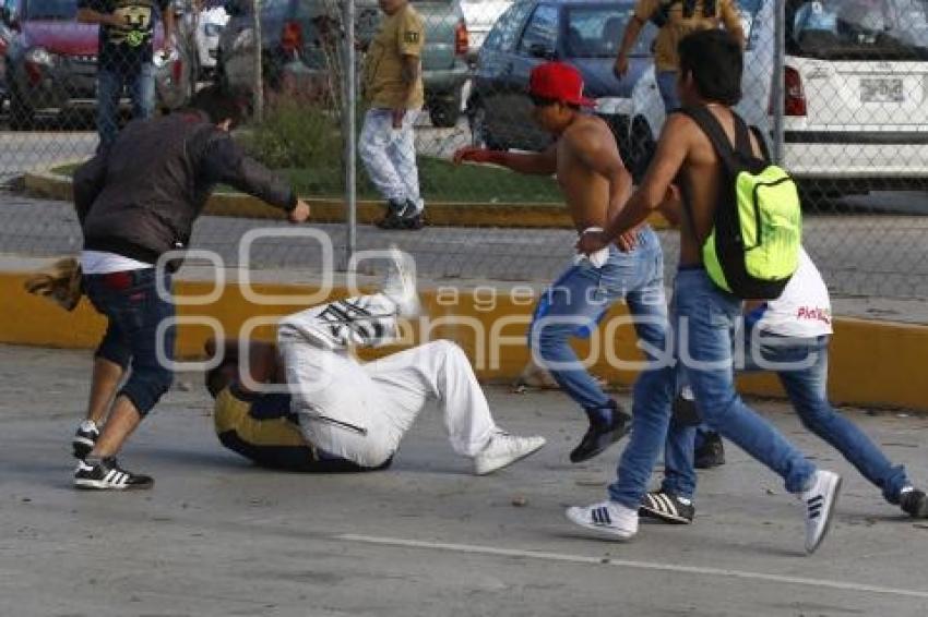 FÚTBOL. MANIFESTACIÓN ANTORCHA CAMPESINA