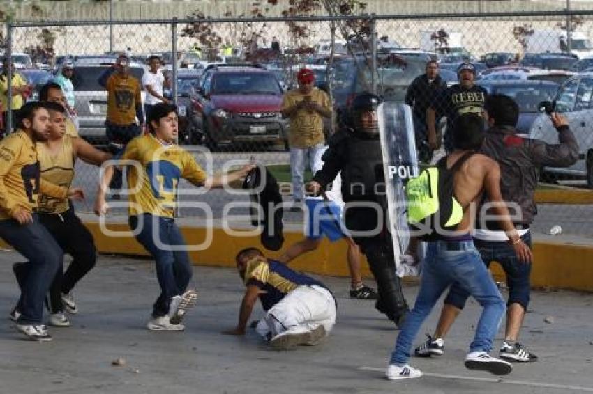 FÚTBOL. MANIFESTACIÓN ANTORCHA CAMPESINA