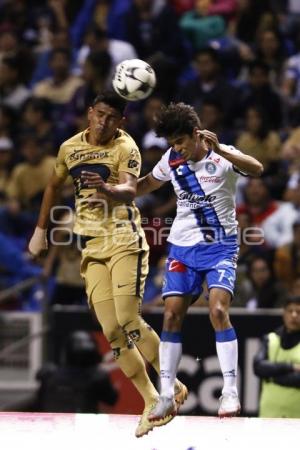 FÚTBOL . CLUB PUEBLA VS PUMAS