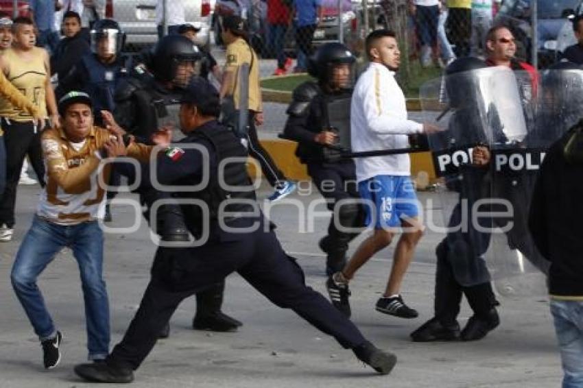 FÚTBOL. MANIFESTACIÓN ANTORCHA CAMPESINA