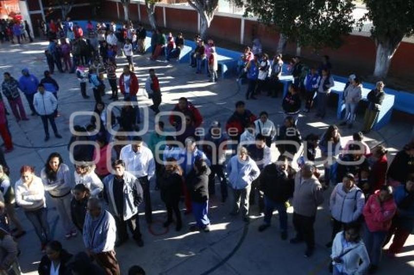 MANIFESTACIÓN ESCUELA JOSÉ MARIANO JIMÉNEZ