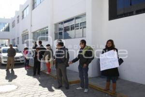 MANIFESTACIÓN MAESTROS . ISSSTEP