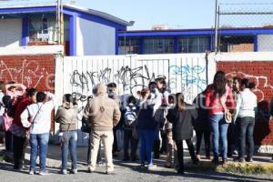 MANIFESTACIÓN ESCUELA JOSÉ MARIANO JIMÉNEZ