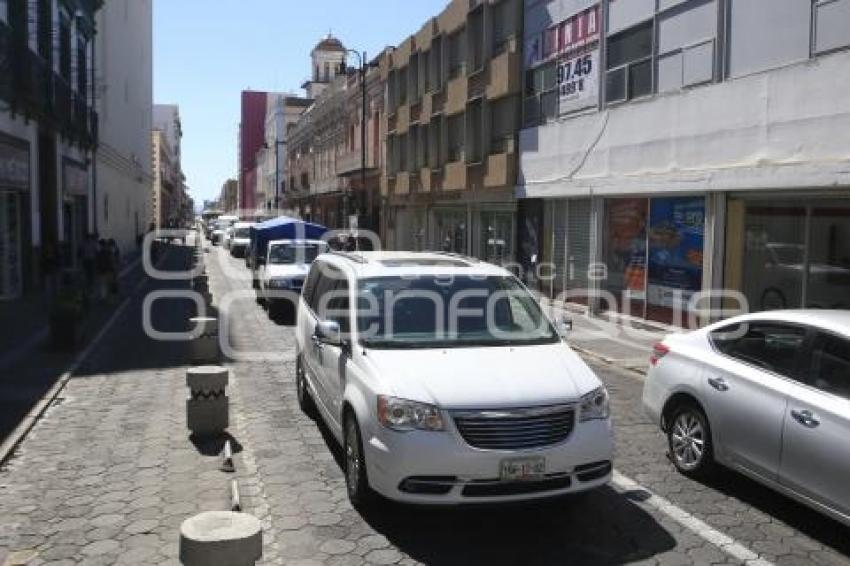 OPERATIVO CONTRA AMBULANTES . TRÁFICO