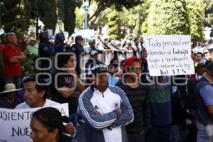 MANIFESTACIÓN COMERCIANTES AMBULANTES