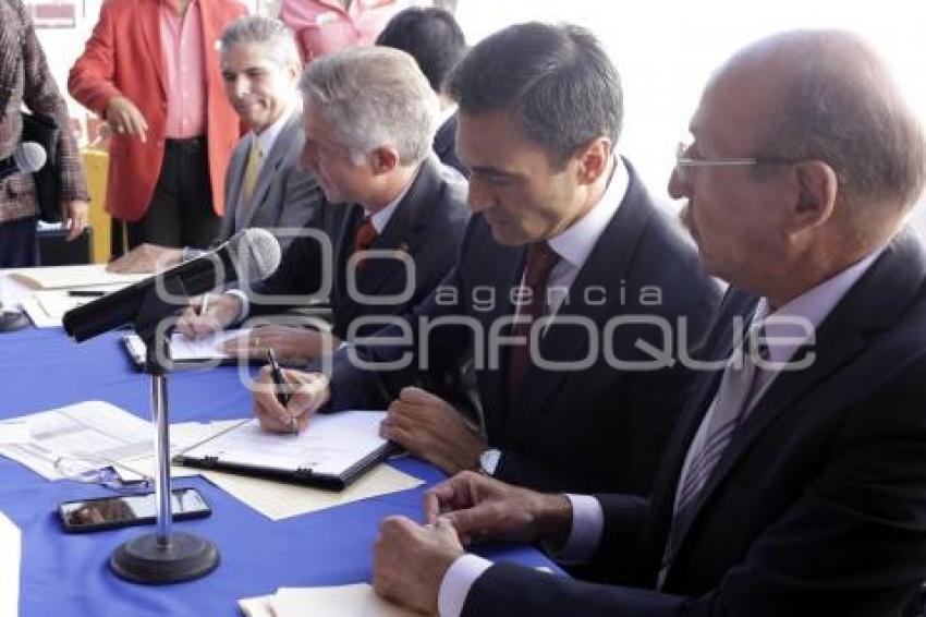 FIRMA DE CONVENIO GRUPO PLAZA - ICATEP