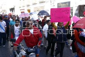 MANIFESTACIÓN COMERCIANTES AMBULANTES