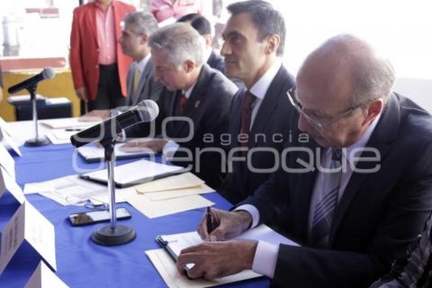 FIRMA DE CONVENIO GRUPO PLAZA - ICATEP