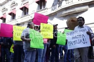 MANIFESTACIÓN COMERCIANTES AMBULANTES