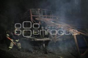 INCENDIO CARRO ALEGÓRICO