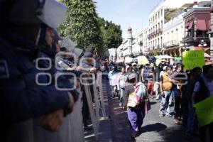 MANIFESTACIÓN COMERCIANTES AMBULANTES