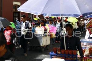 MANIFESTACIÓN COMERCIANTES AMBULANTES ANTORCHA