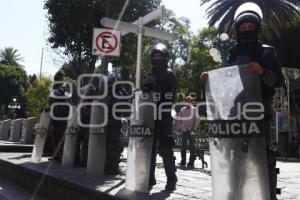 MANIFESTACIÓN COMERCIANTES AMBULANTES ANTORCHA