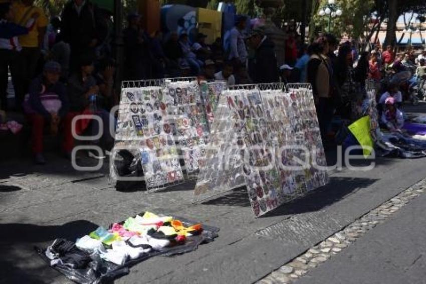 MANIFESTACIÓN COMERCIANTES AMBULANTES ANTORCHA