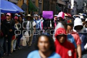 MANIFESTACIÓN COMERCIANTES AMBULANTES ANTORCHA