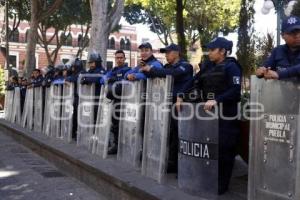 MANIFESTACIÓN COMERCIANTES AMBULANTES ANTORCHA