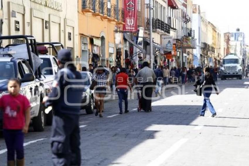 OPERATIVO CONTRA AMBULANTES