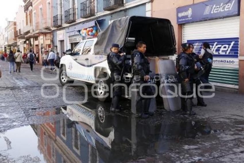 OPERATIVO CONTRA AMBULANTES