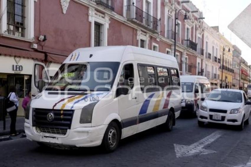 TRANSPORTE PÚBLICO . CENTRO HISTORICO