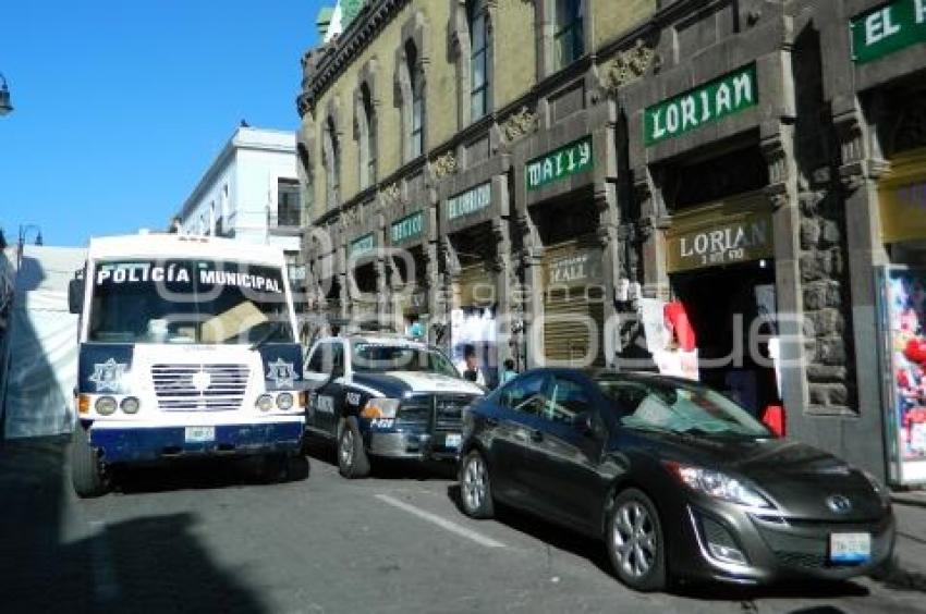 OPERATIVO CONTRA AMBULANTES