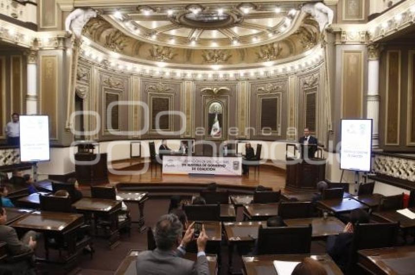 INICIATIVA GOBIERNO DE COALICIÓN . CONGRESO