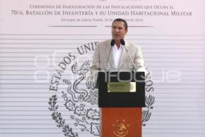 INAUGURACIÓN INSTALACIONES 70 BATALLÓN DE INFANTERÍA