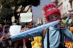 MANIFESTACIÓN DE PAYASOS