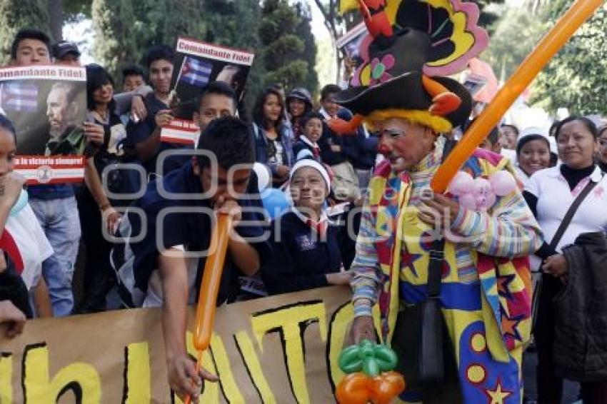 MANIFESTACIÓN DE PAYASOS