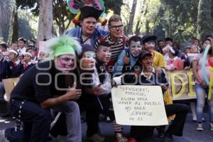 MANIFESTACIÓN DE PAYASOS