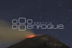 VOLCÁN POPOCATÉPETL . INCANDESCENCIA