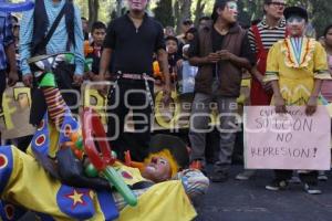 MANIFESTACIÓN DE PAYASOS