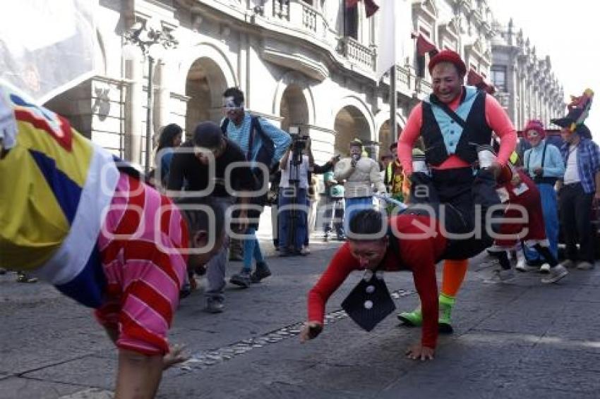 MANIFESTACIÓN DE PAYASOS