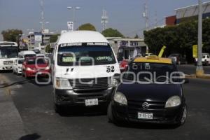 CHOQUE . TRANSPORTE PÚBLICO