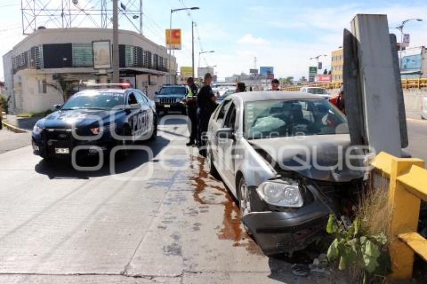 ACCIDENTE DISTRIBUIDOR JUÁREZ-SERDÁN