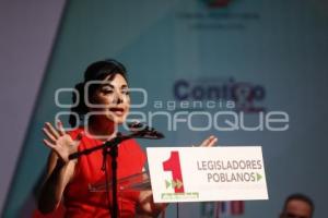 INFORME LEGISLADORES POBLANOS . PRI